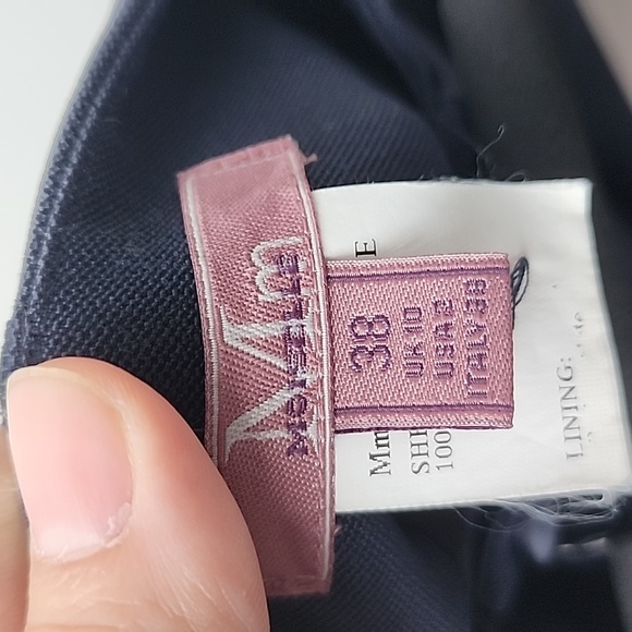 Vintage Moiselle Lace Trim Trouser Pants - Picture 5 of 8